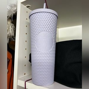 Lilac purple starbucks cup